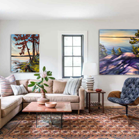 This Day is Losing Light, 48" x 36"