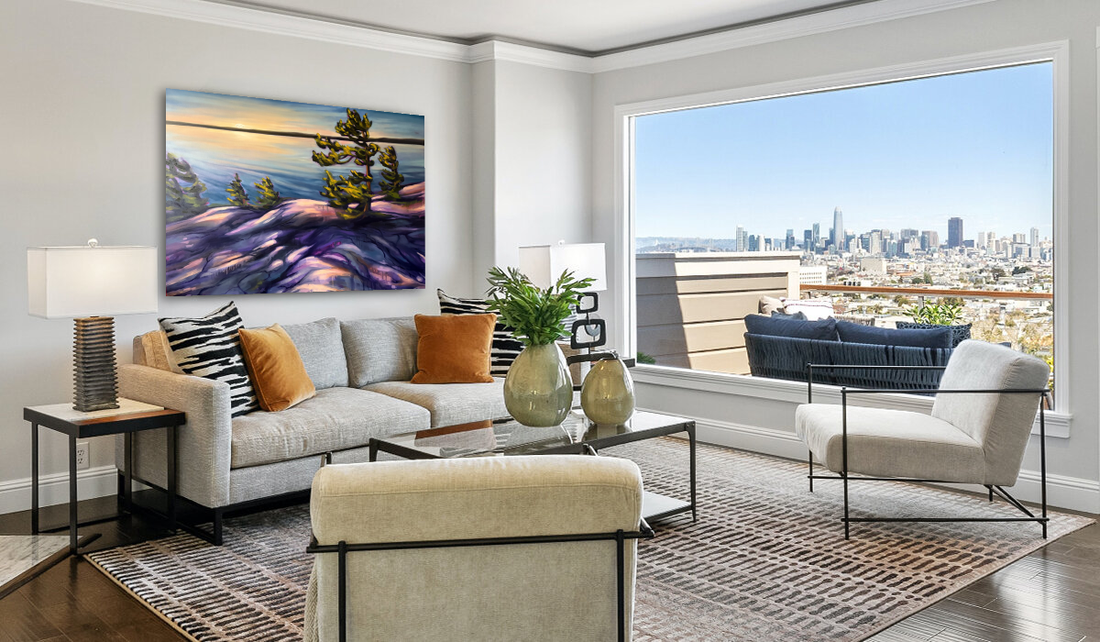 Ancient Heart, 48" x 60"