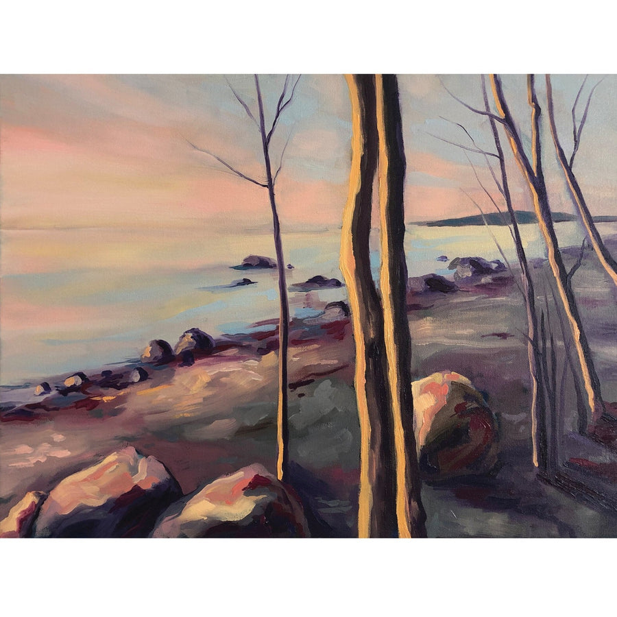 Marta Stares "Your Love is a Lake" landscape painting Canadian Art