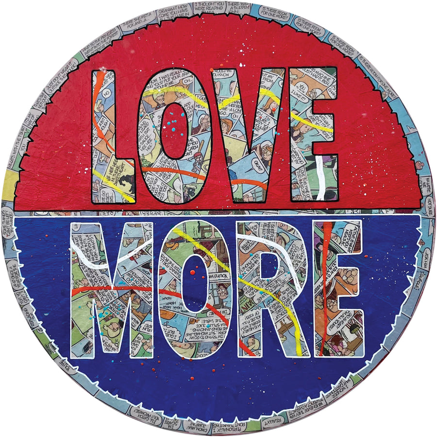 "A Whole Lot Of Love," 12" round