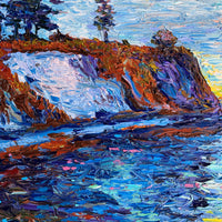 "Dreaming About Stanley Park Seawall," 30" x 40"