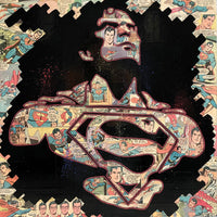 Gail Blima "He’s Super 1" pop art toronto canadian artist