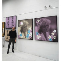 Mahyar Amiri Princess Diana pop abstract art Canadian artist