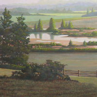 John Kaltenhauser "Pastoral" landscape painting canadian artist