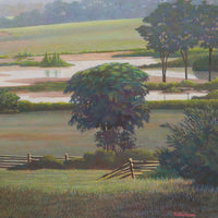 John Kaltenhauser "Pastoral" landscape painting canadian artist