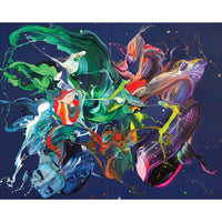 Nikolaos Schizas abstract painting Spanish artist