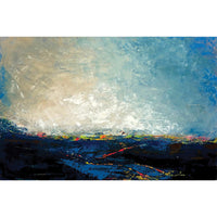 Karen Jeffrey "When the Day is Done" clouds abstract